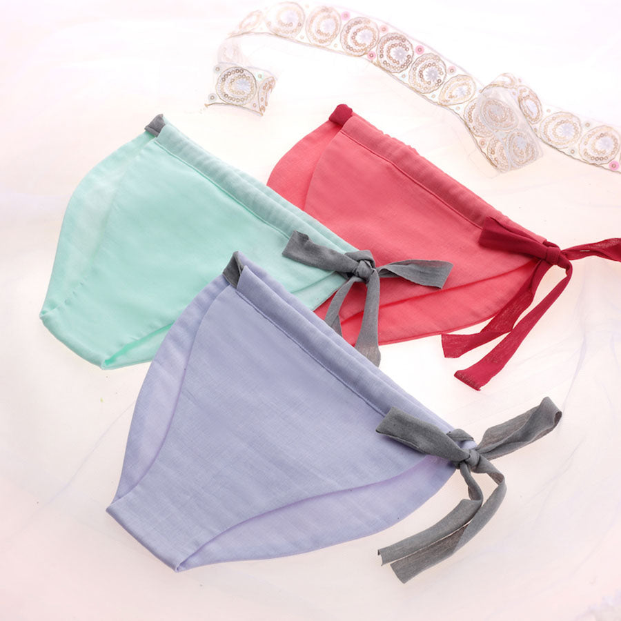 【Silk made in Japan】 Lingerie princess without tightening -Hime- 3 pieces set